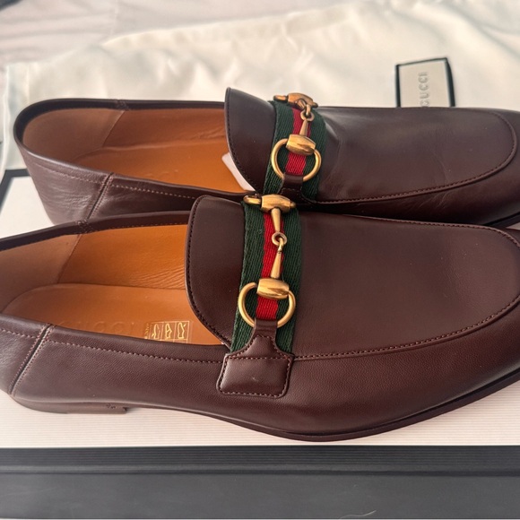 Gucci Loafers with Web and Horsebit size 71/2 - Picture 2 of 5